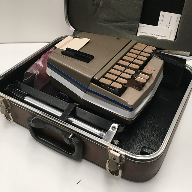 STENOGRAPH MACHINE, with Case